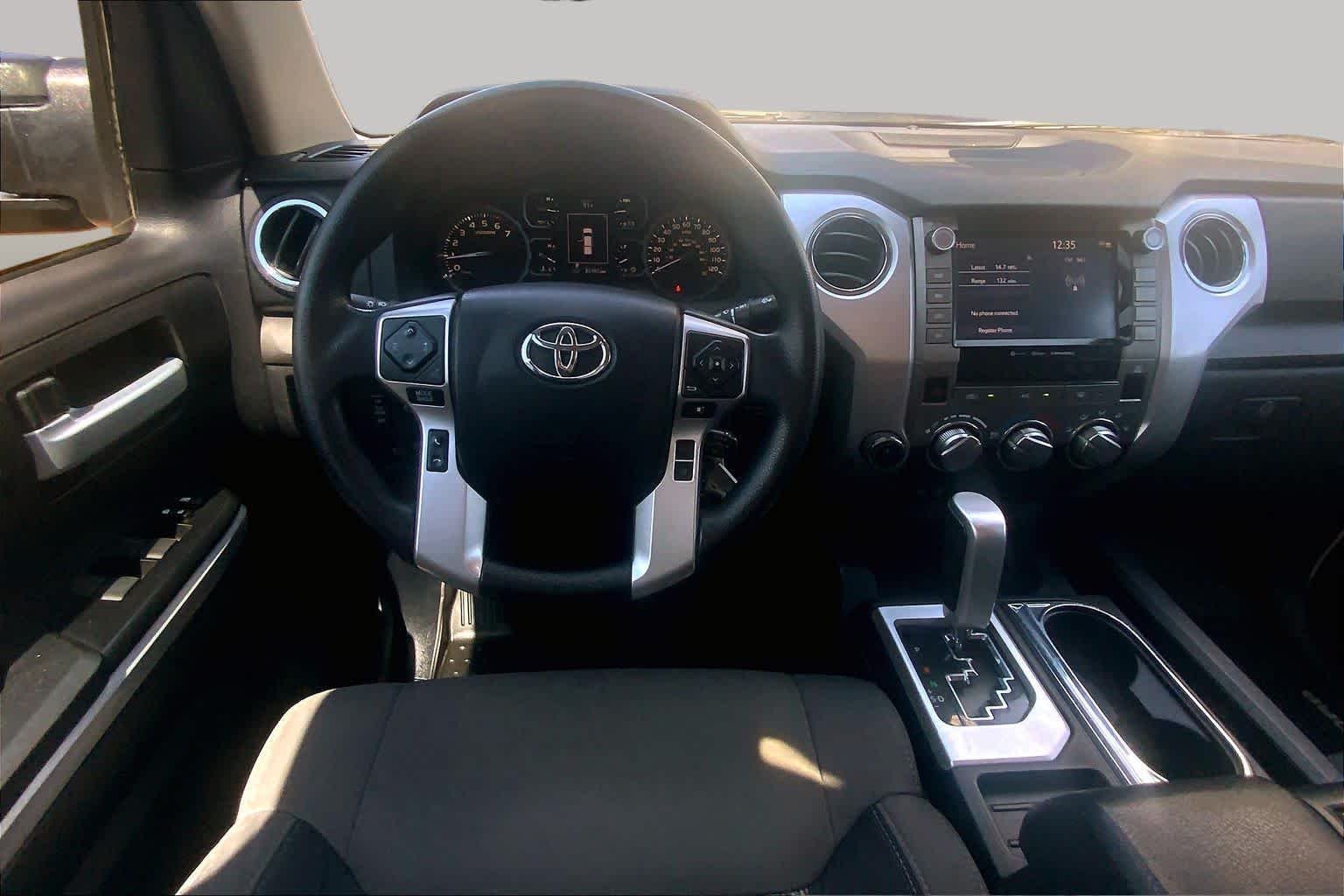 Used 2021 Midnight Black Metallic Toyota SR5 image 6