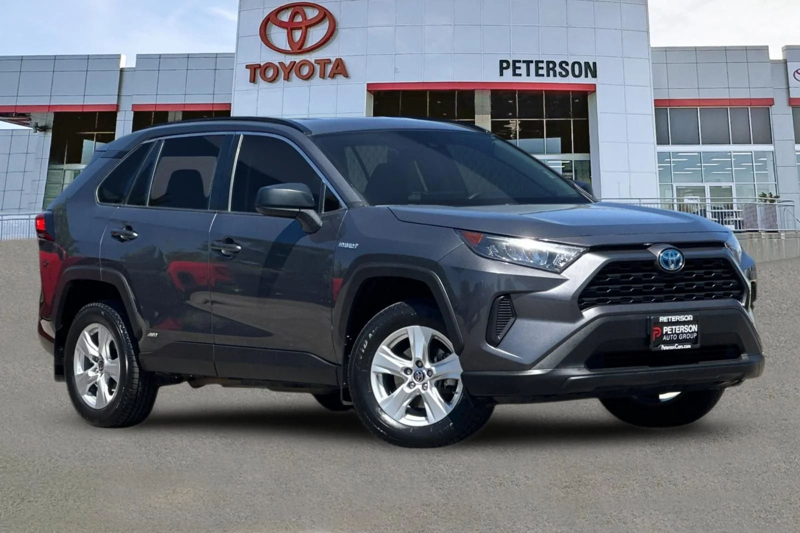 Used 2021 Gray Toyota LE image 2