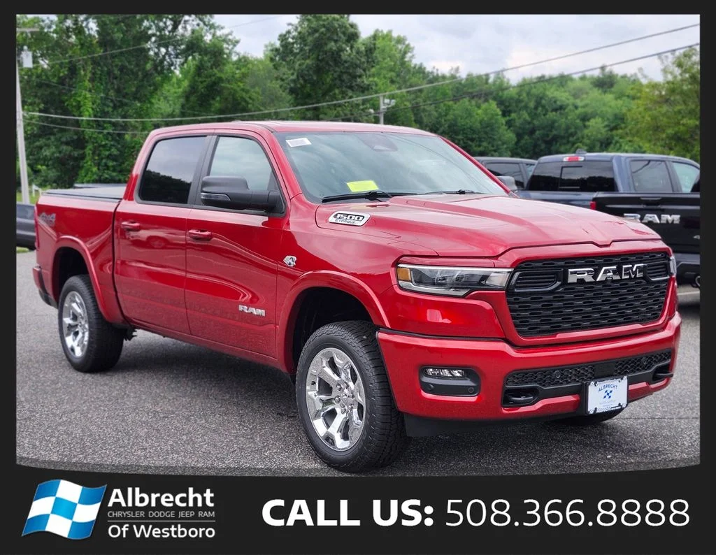 New 2026 Molten Red Pearl-Coat Exterior Paint RAM Big Horn/Lone Star image 7