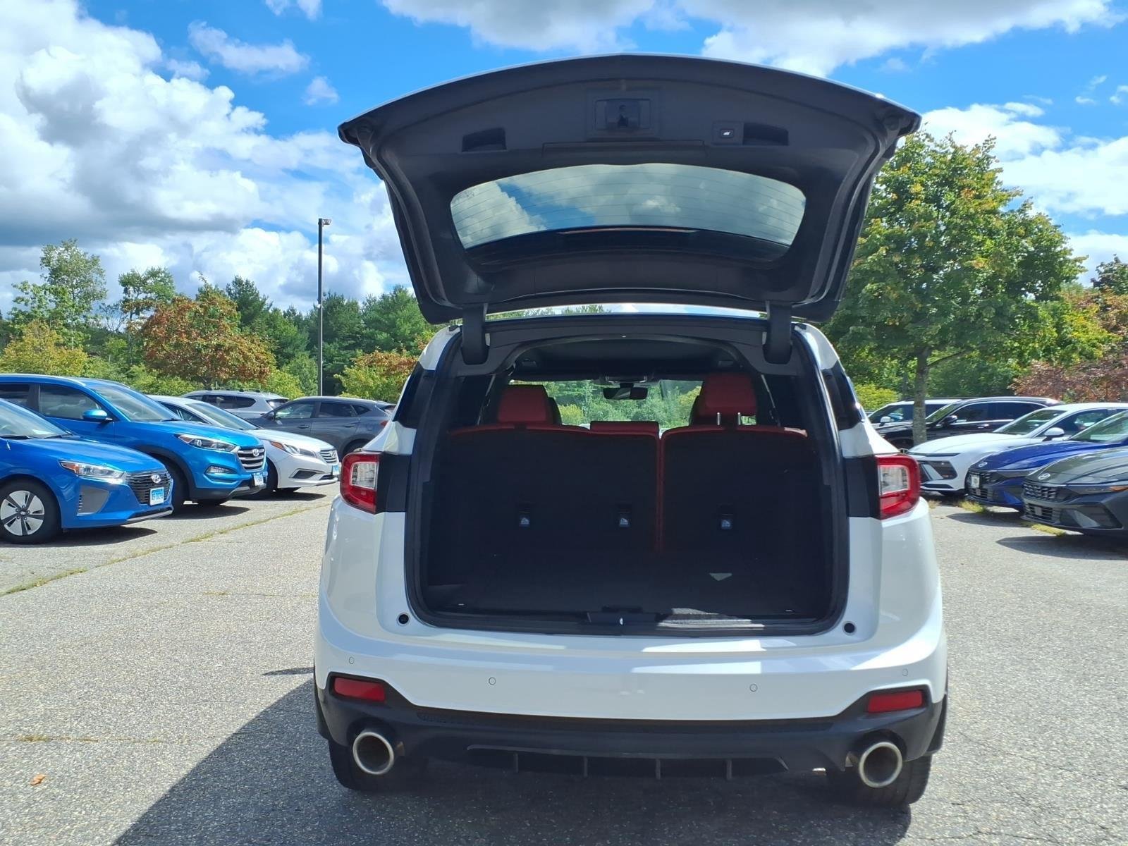 Used 2022 WHITE Acura w/A-Spec Package image 7