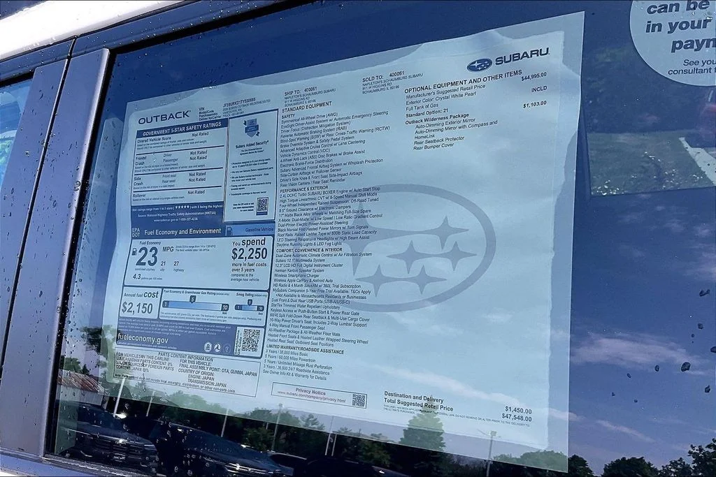 New 2026 CRYSTAL WHITE PEARL Subaru Wilderness image 18