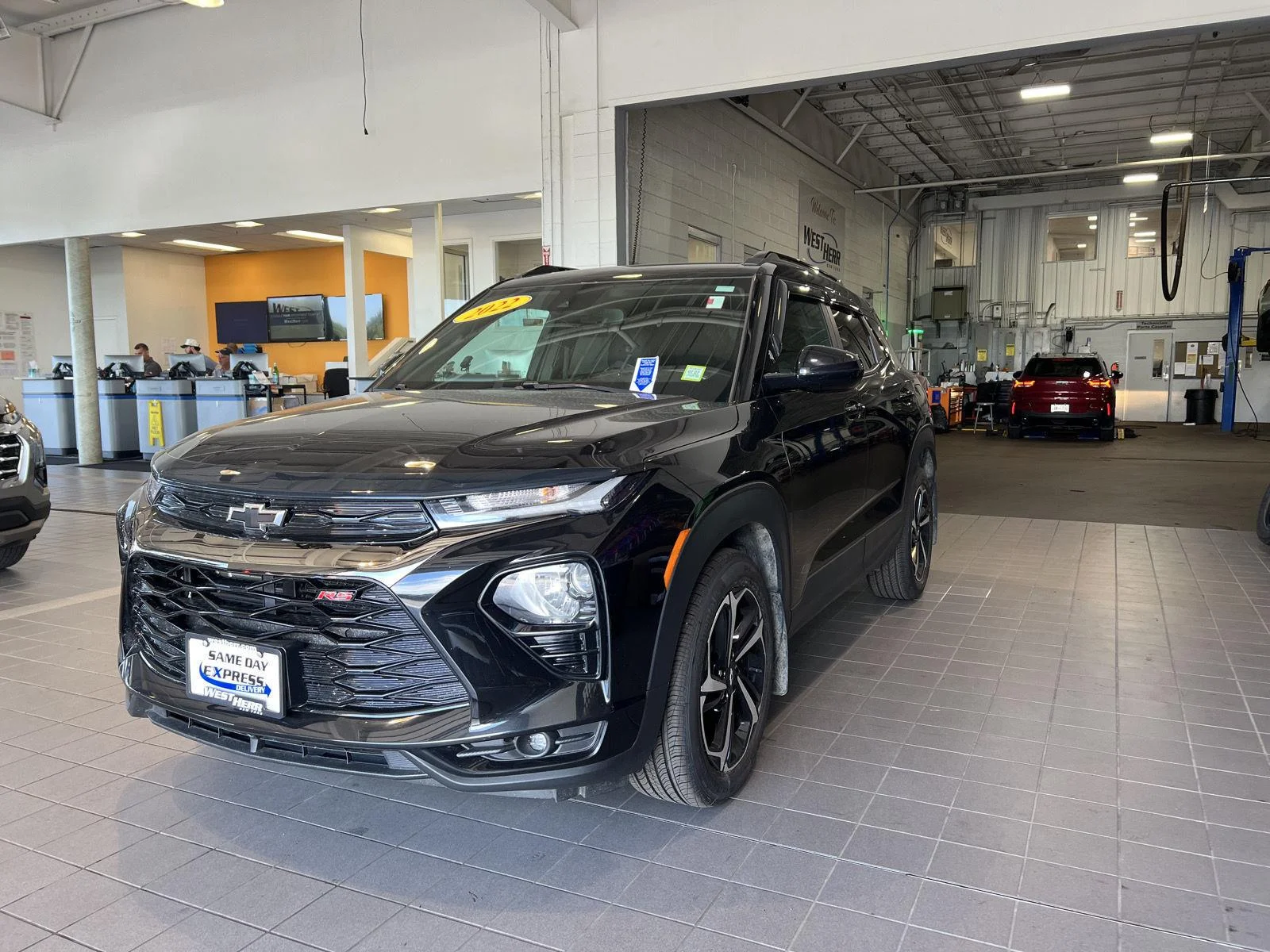 Used 2022 Mosaic Black Metallic Chevrolet RS image 4