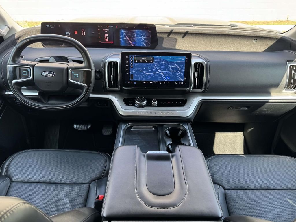 Used 2025 Black Ford Platinum image 2
