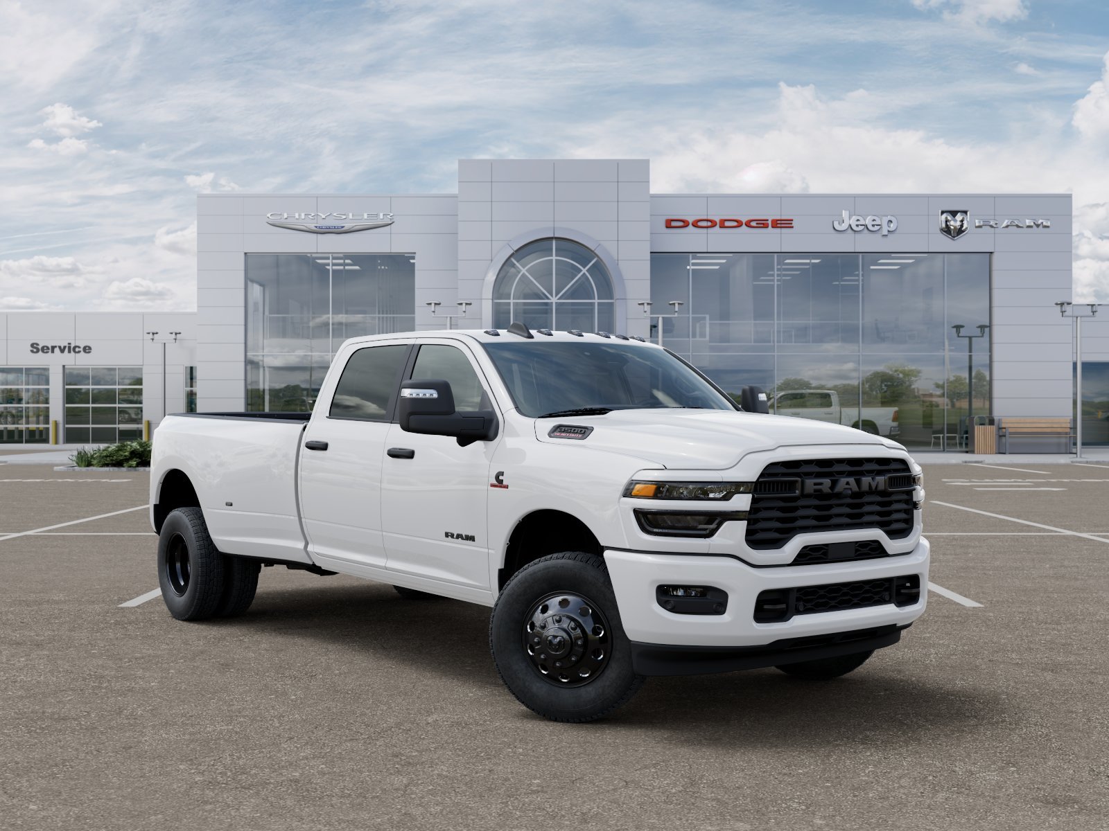 New 2026 Bright White Clearcoat RAM Big Horn image 11