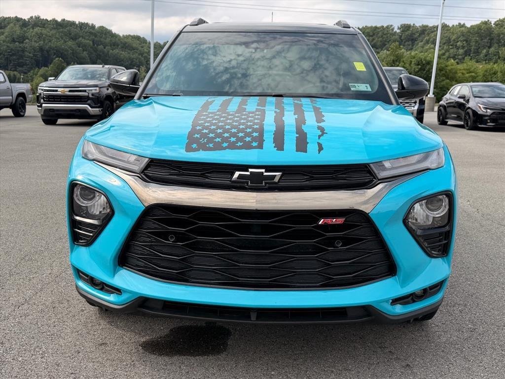 Used 2021 Oasis Blue Chevrolet RS image 8