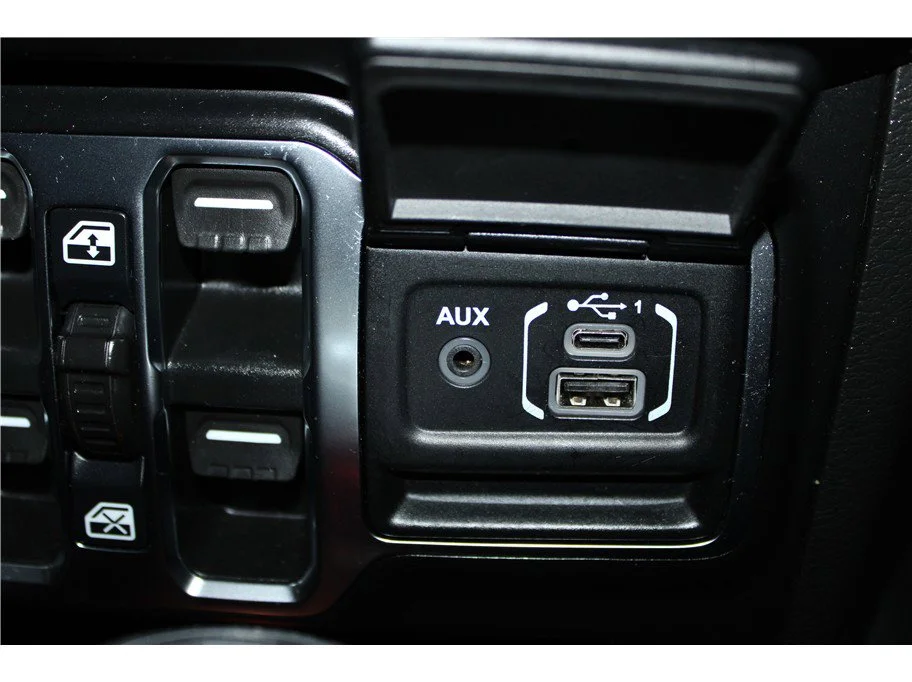 Used 2021 Black Clearcoat Jeep Unlimited Willys image 32