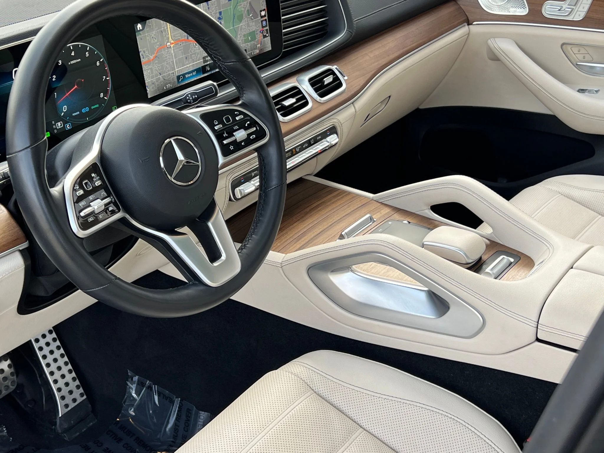 Used 2023 Gray Mercedes-Benz GLS 580 image 2