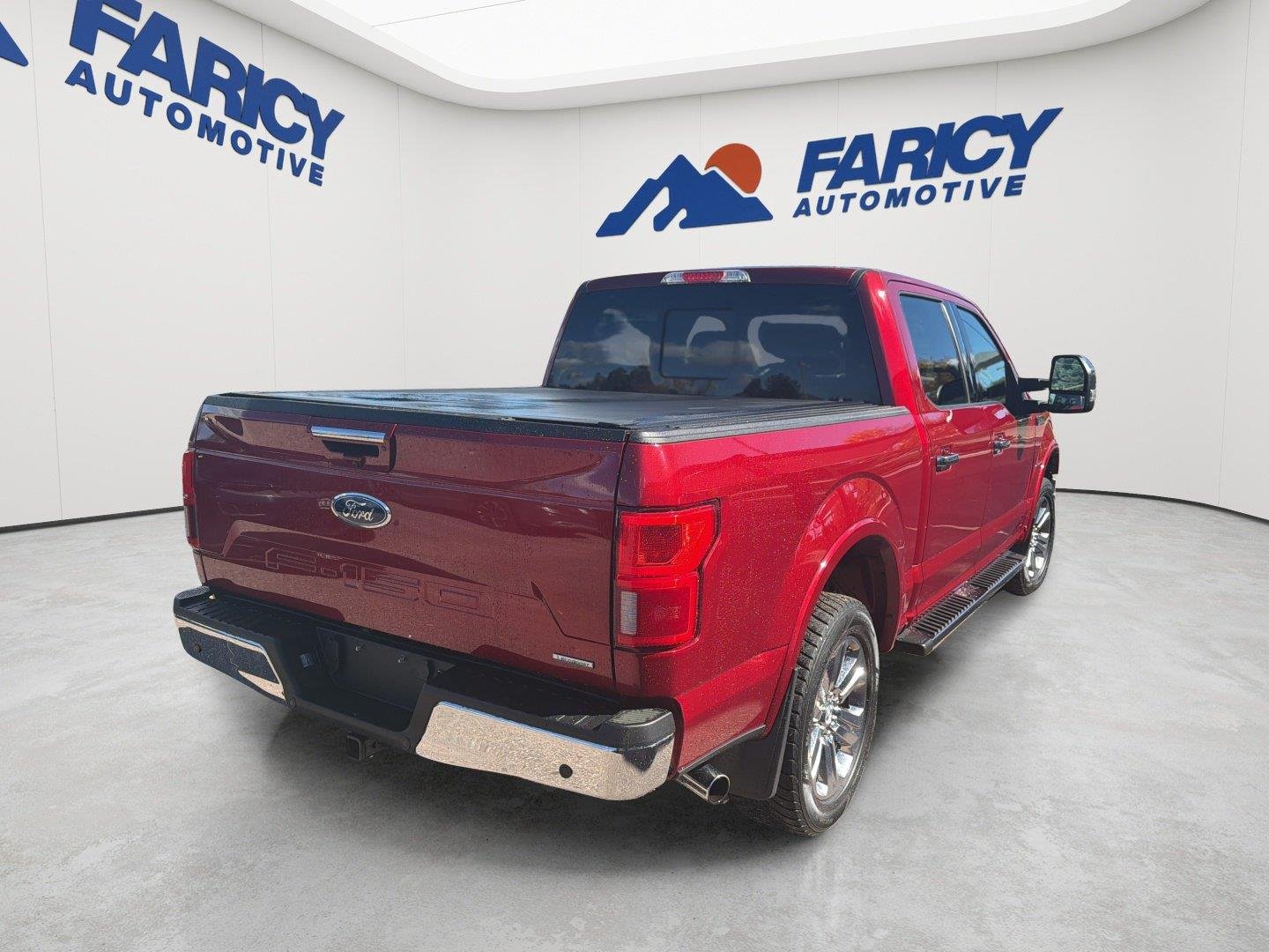 Used 2019 Ruby Red Metallic Tinted Clearcoat Ford LARIAT image 21