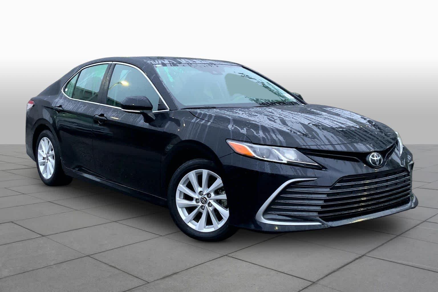 Used 2024 Midnight Black Metallic Toyota LE image 3