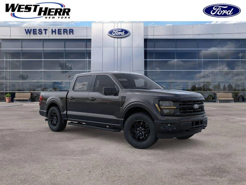 New 2026 Agate Black Metallic Ford XLT image 1