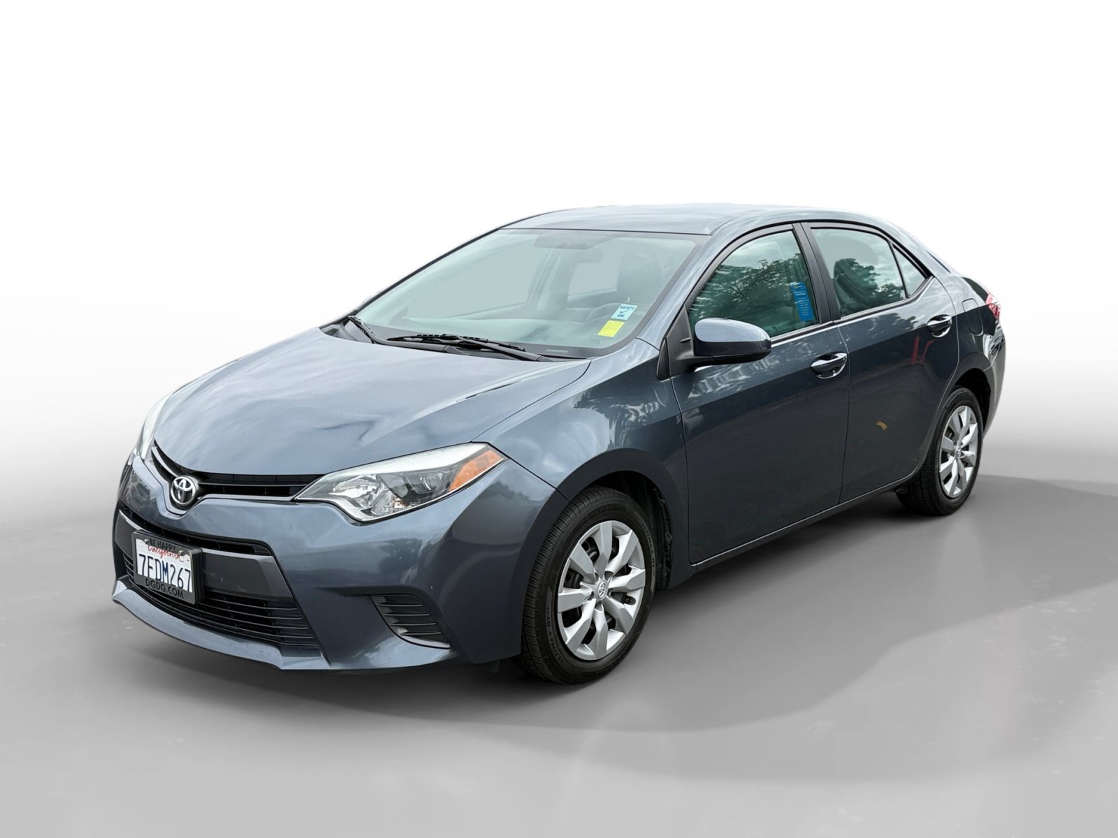 Used 2015 Slate Metallic Toyota LE image 1