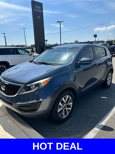 Used 2016 Kia Sportage LX with VIN KNDPBCAC9G7872715 for sale in Merrillville, IN