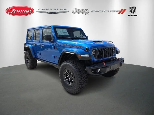 New 2026 Hydro Blue Pearl-Coat Exterior Paint Jeep Rubicon X image 1