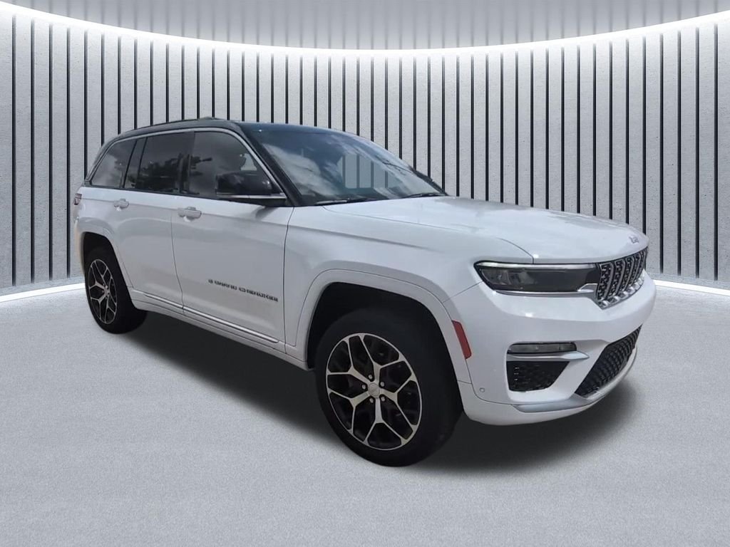 Used 2024 White Jeep Summit Reserve image 20