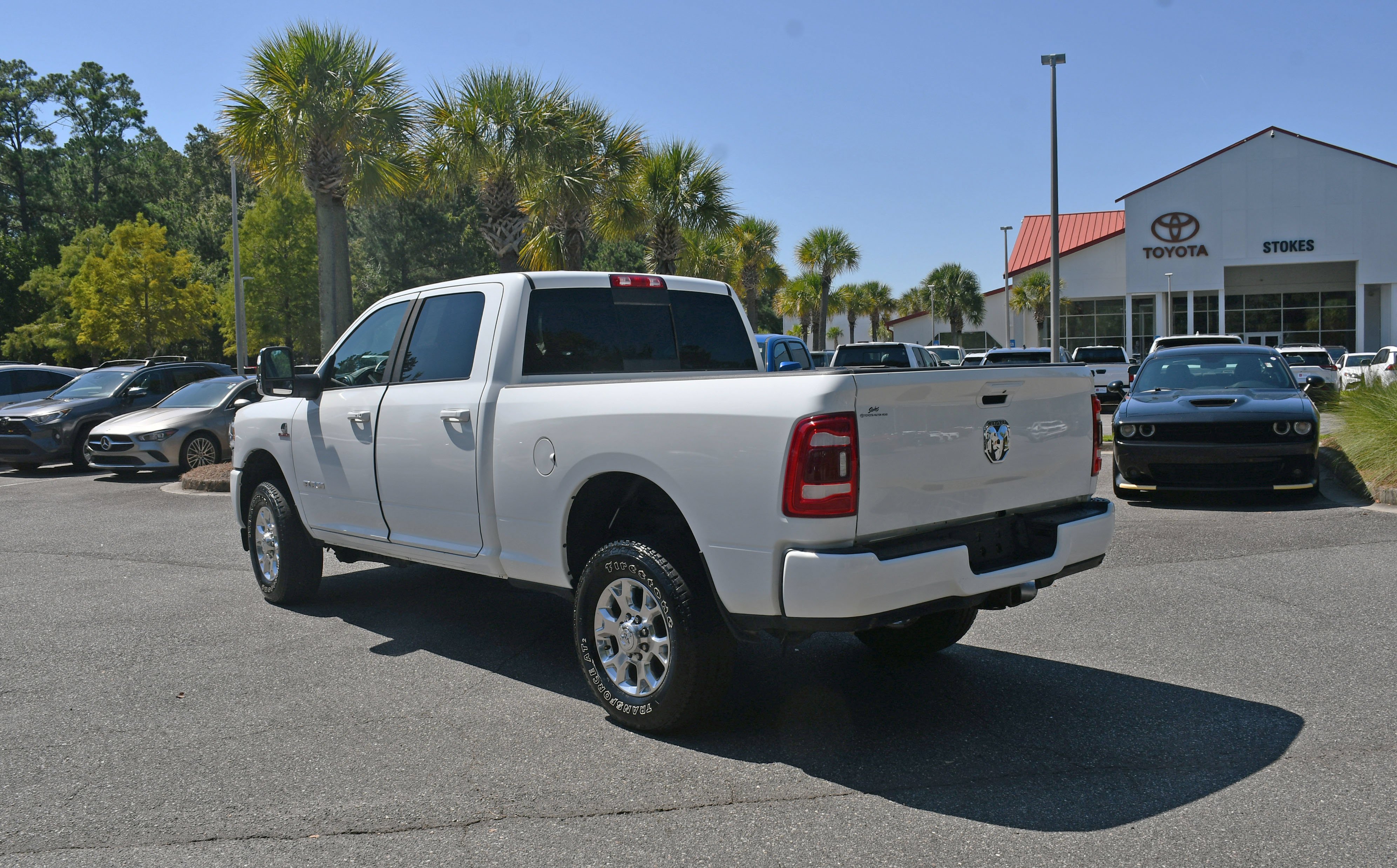 Used 2024 White Ram Laramie image 2