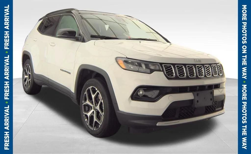 Certified Used 2025 White Jeep Limited image 1