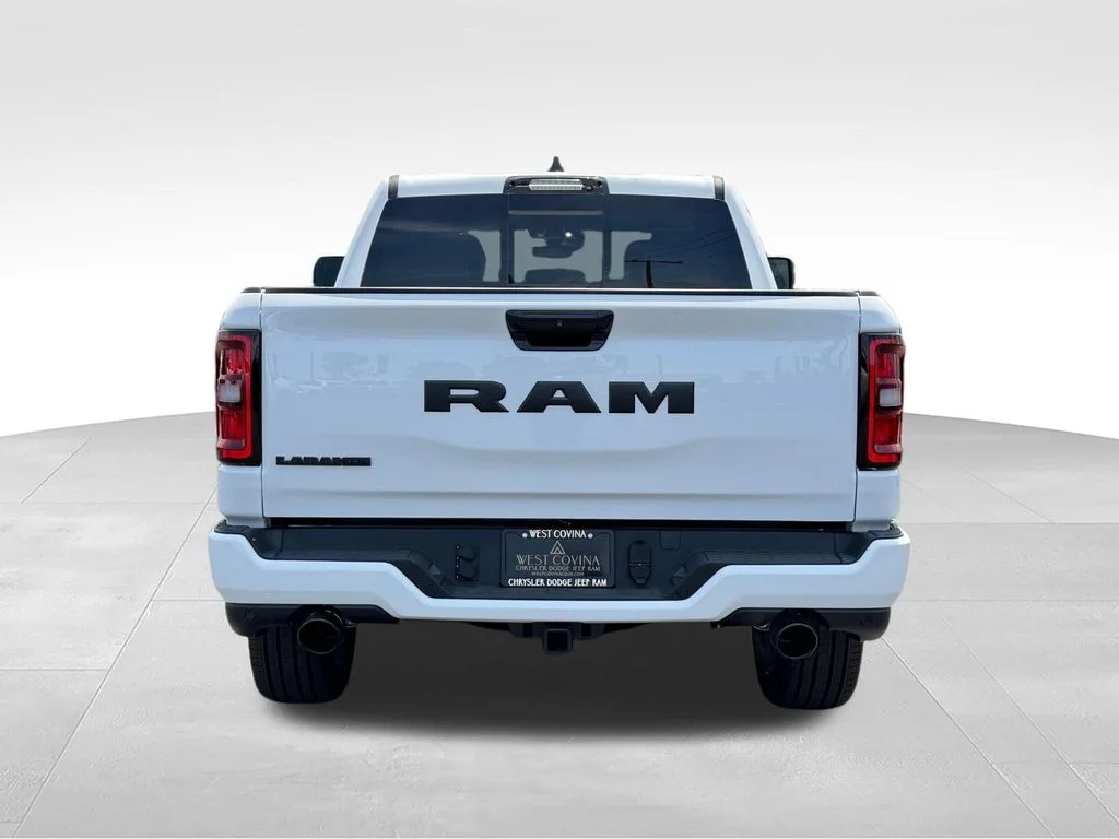 New 2025 Bright White Clear-Coat Exterior Paint RAM Laramie image 4