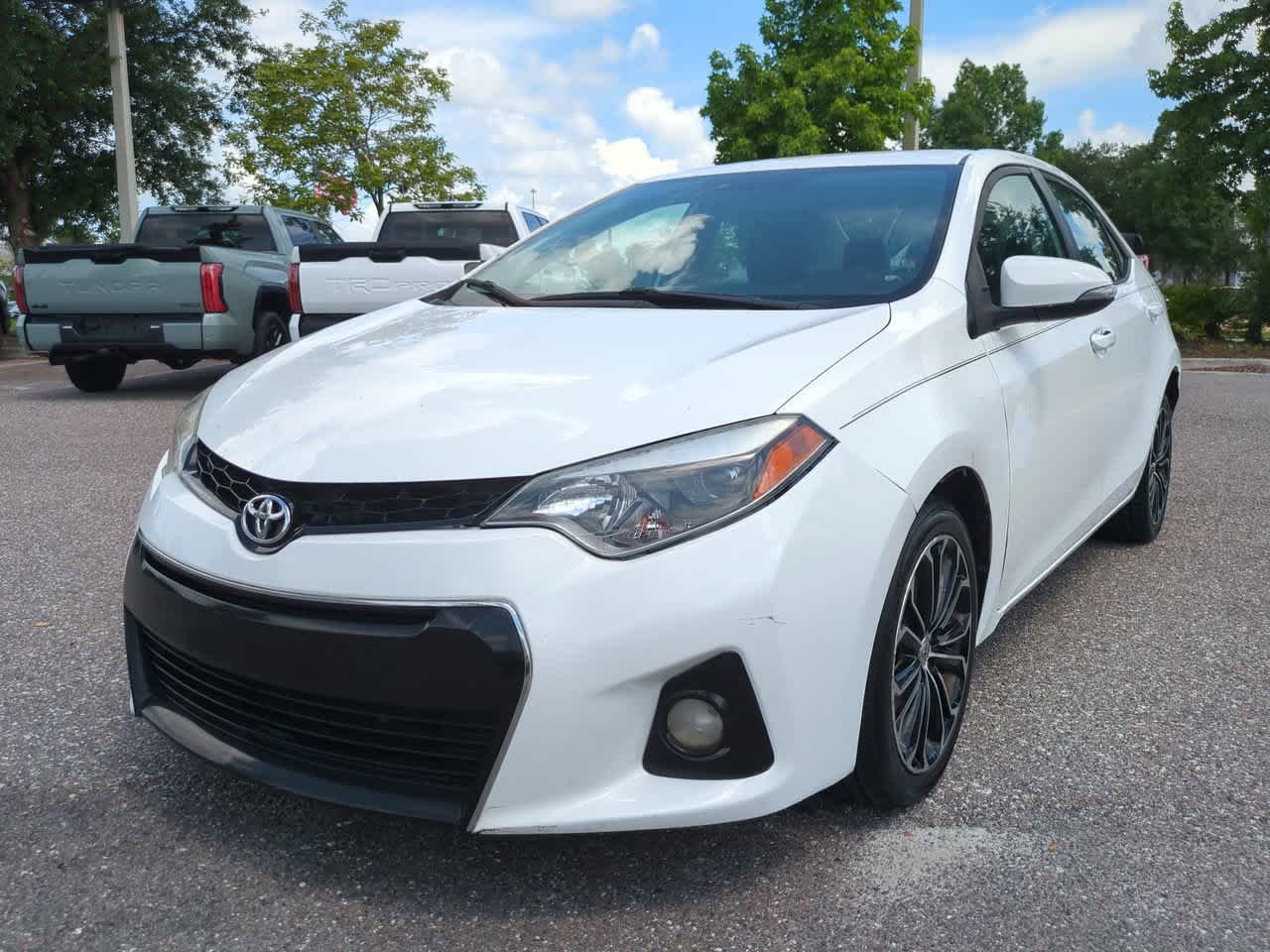 Used 2014 Toyota Corolla S Plus with VIN 2T1BURHE8EC210733 for sale in Wesley Chapel, FL