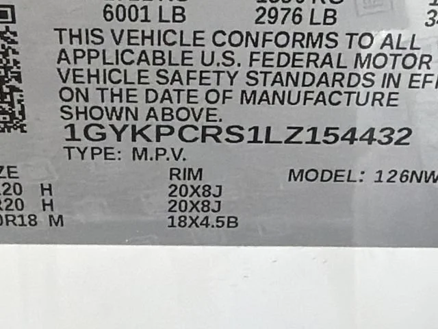 Used 2020 CRYSTAL WHITE TRICOAT Cadillac FWD Premium Luxury image 35