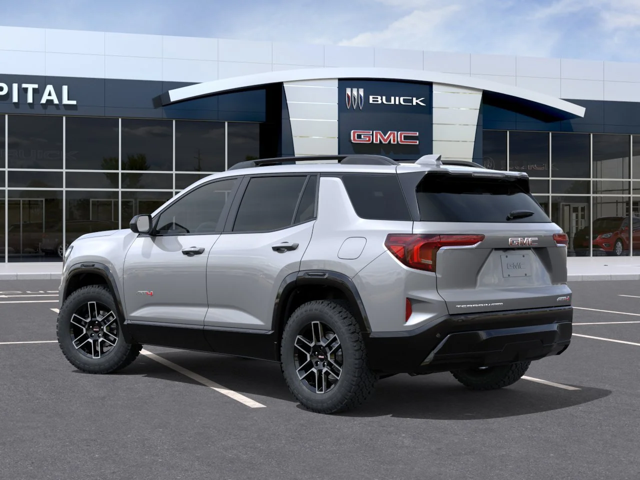 New 2027 Sterling Metallic GMC AWD AT4 image 4