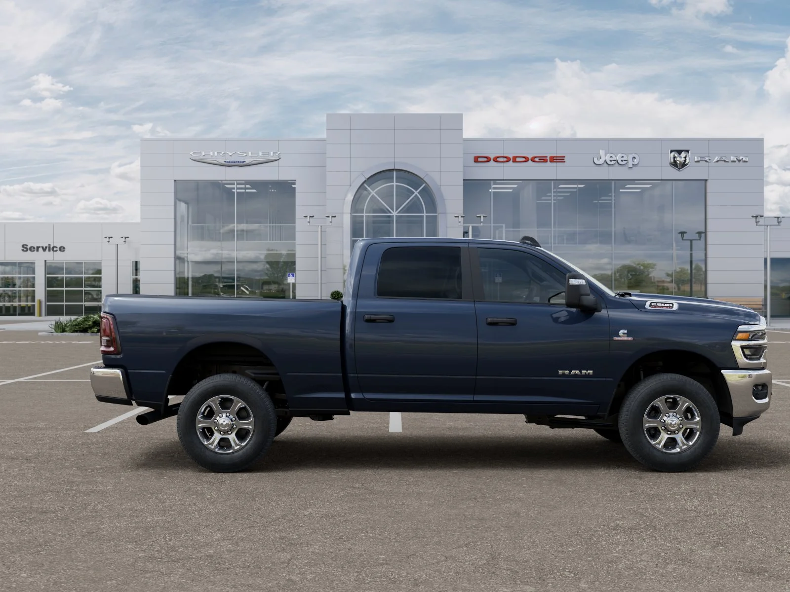 New 2026 Forged Blue Metallic RAM Big Horn image 48