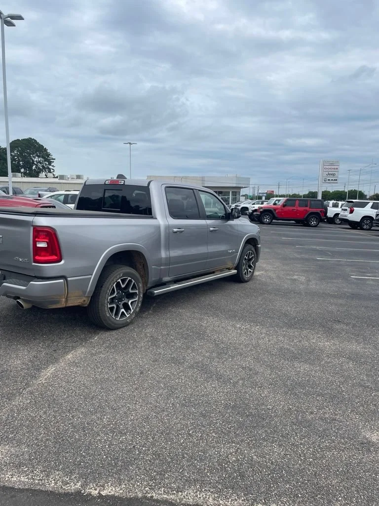 Used 2025 Billet Silver Metallic Clearcoat Ram Laramie image 3