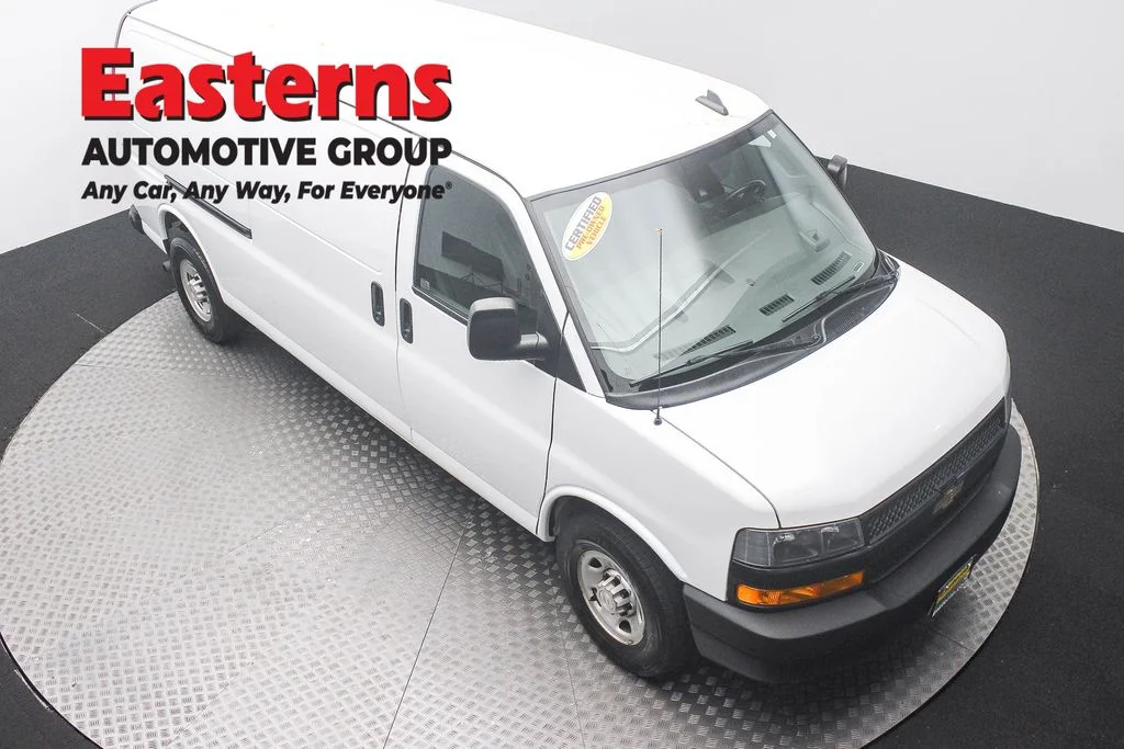 Used 2019 White Chevrolet Work Van image 3