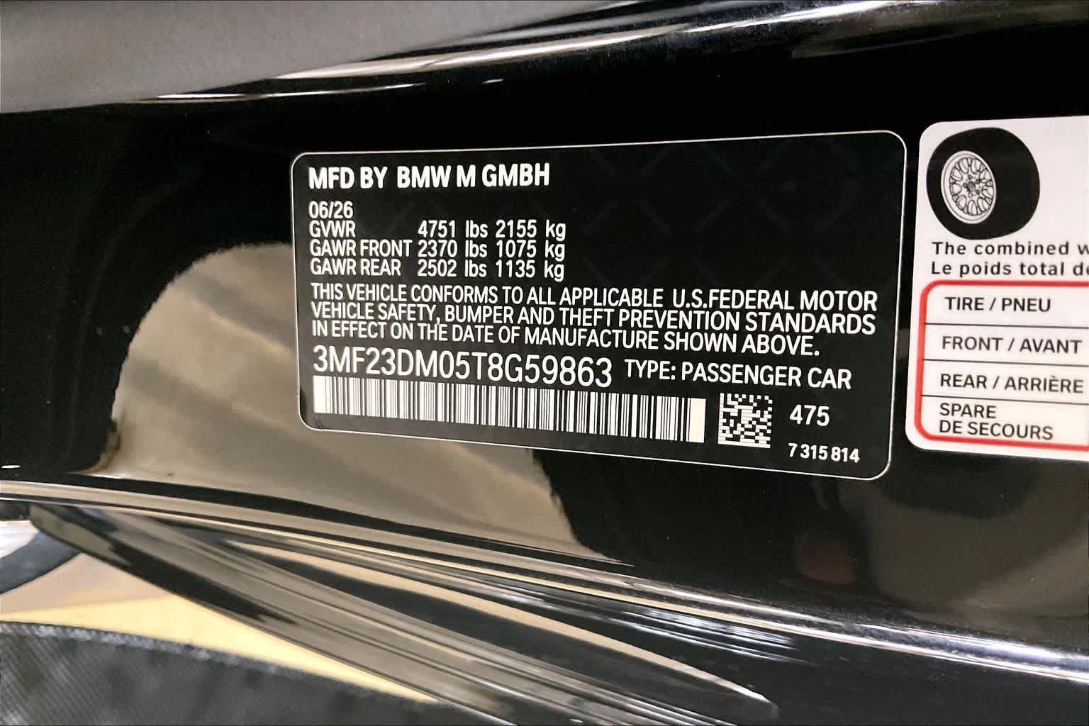 New 2026 Black Sapphire Metallic BMW  image 18