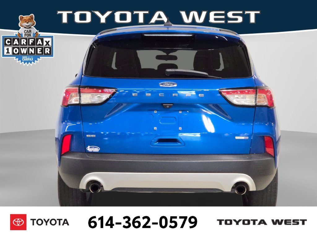 Used 2020 Blue Ford SE image 8