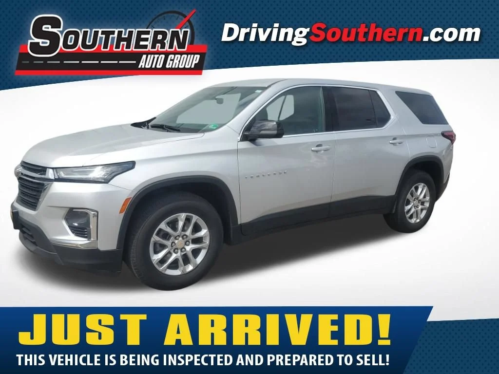 Used 2022 Silver Ice Metallic Chevrolet LS image 1