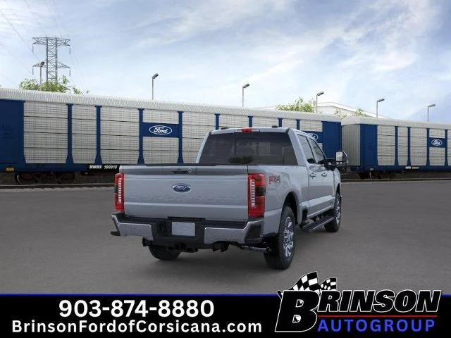 New 2026 Glacier Gray Metallic Tri-Coat Ford F-250® Lariat® image 29