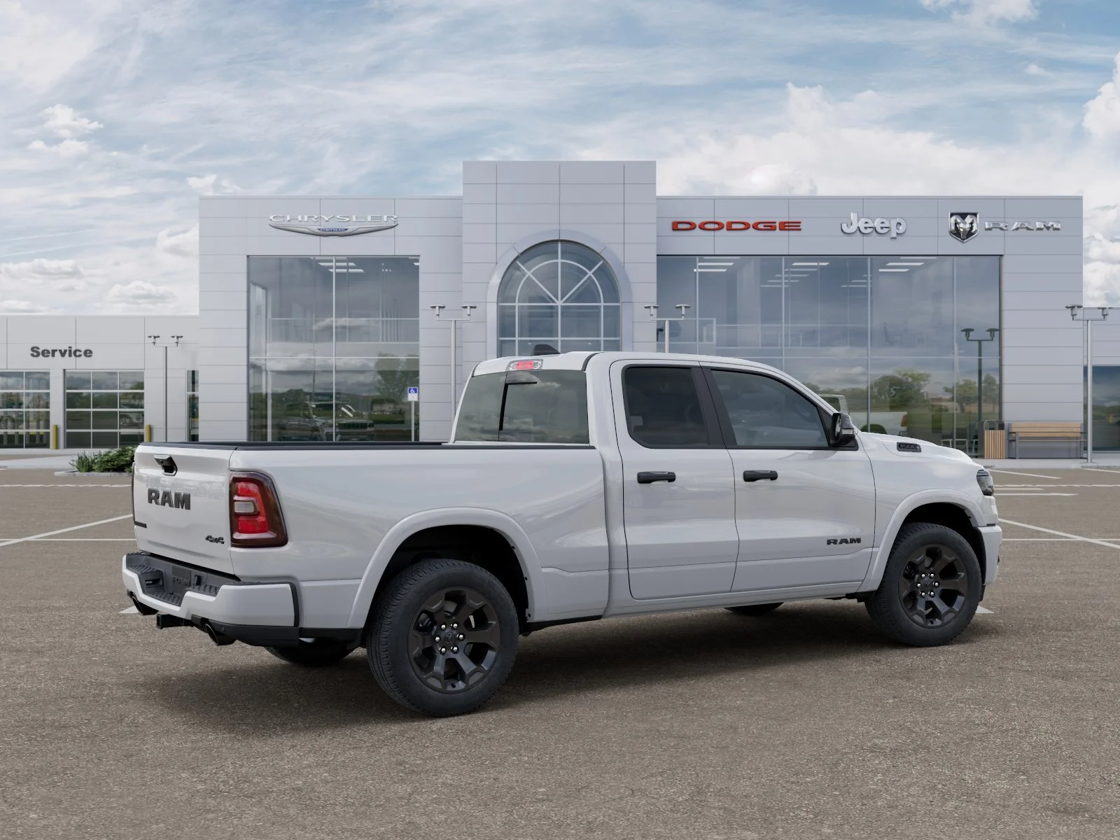 New 2026 Bright White Clearcoat RAM Big Horn/Lone Star image 37
