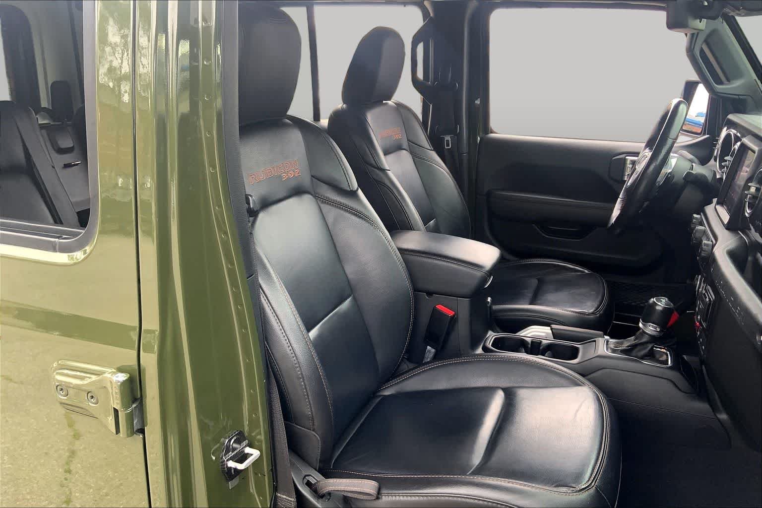 Used 2021 Sarge Green Clearcoat Jeep Unlimited Rubicon 392 image 9