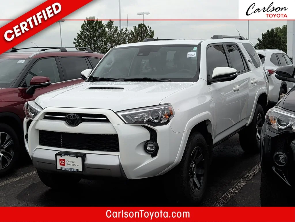 Certified Used 2024 White Toyota TRD Off-Road Premium image 1