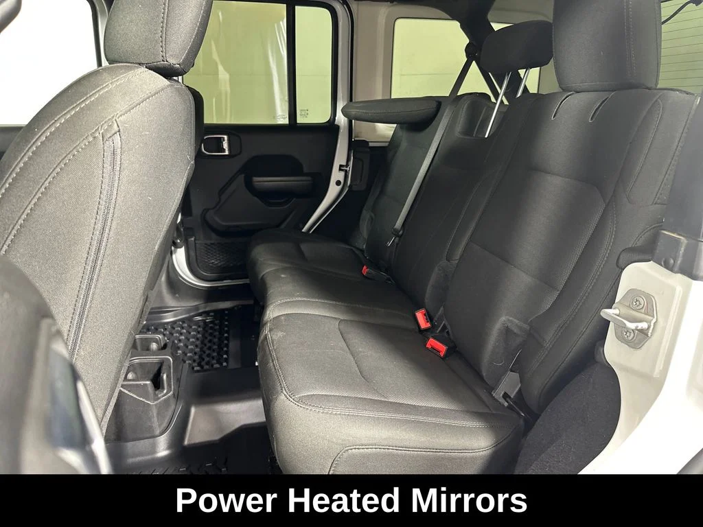 Used 2020 White Jeep Unlimited Sport image 26