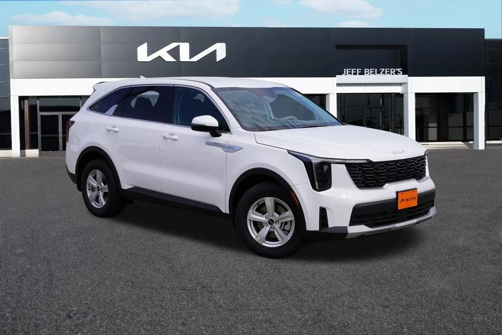 New 2026 Glacial White Pearl Kia LX image 1