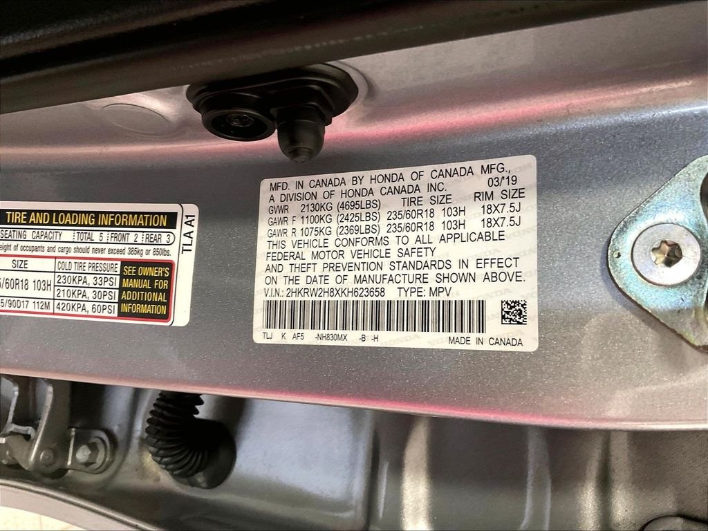 Used 2019 Gray Honda EX-L image 36