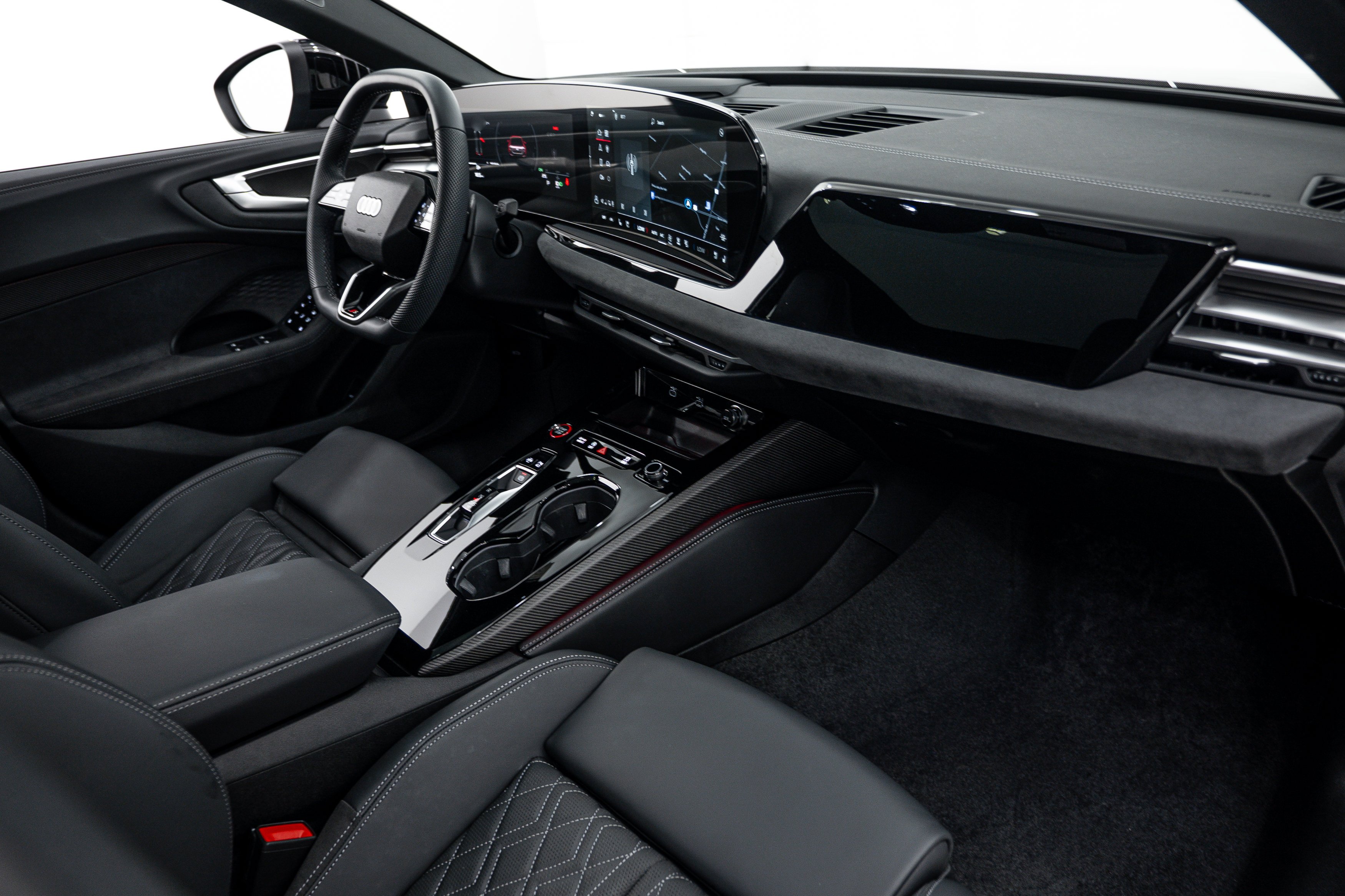 Certified Used 2025 Mythos Black Metallic Audi Premium Plus image 8