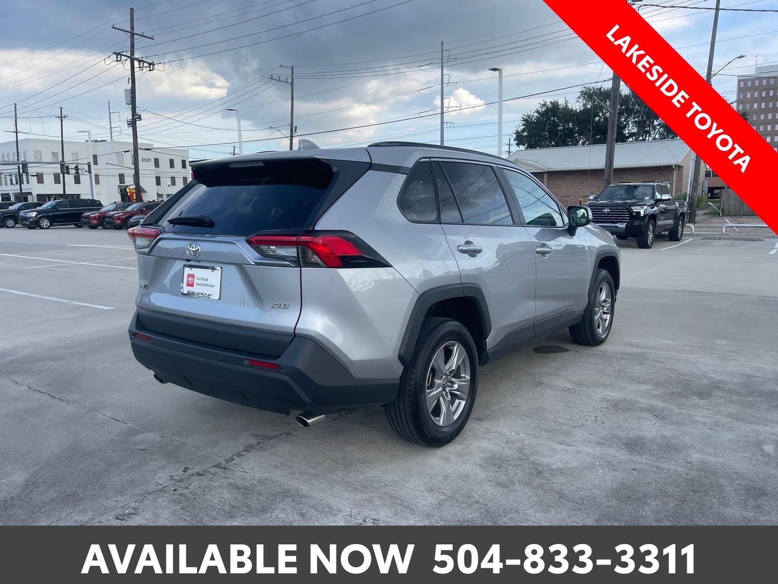 Certified Used 2025 Silver Toyota XLE image 6