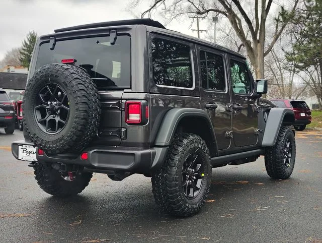 New 2026 Granite Crystal Metallic Clear-Coat Exterior Paint Jeep Willys image 3