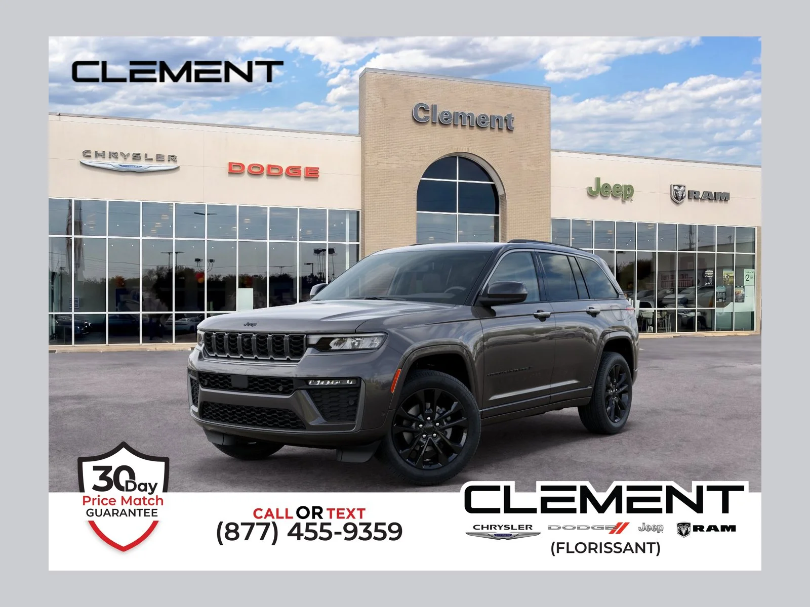 New 2026 Baltic Gray Metallic Clear-Coat Exterior Paint Jeep Limited Reserve image 1