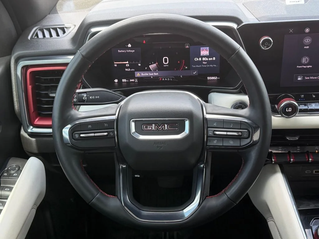 Used 2023 Red GMC AT4X image 23