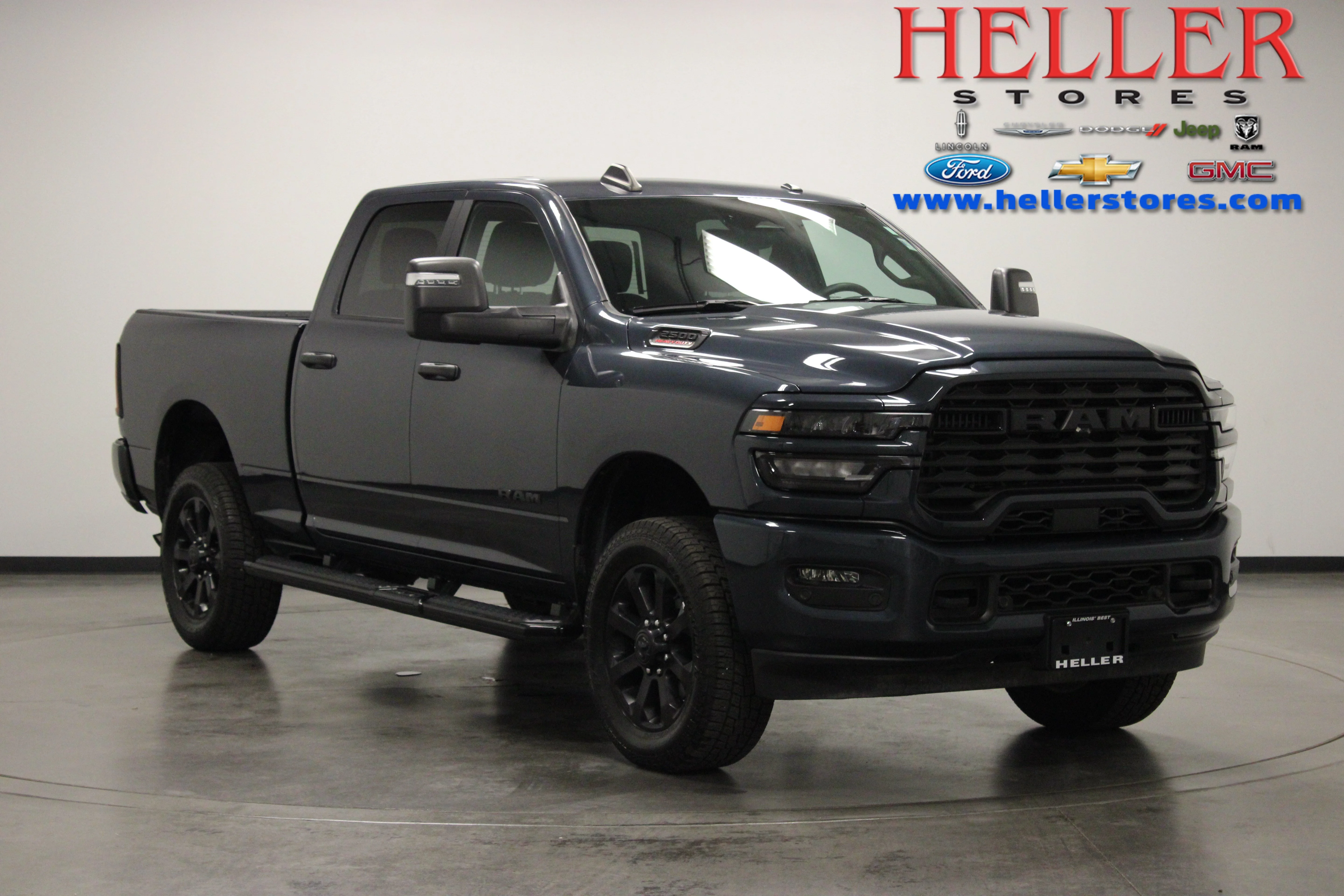 Used 2025 Forged Blue Metallic Ram Big Horn image 1