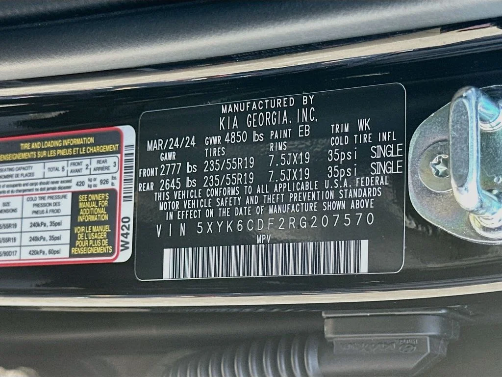 Certified Used 2024 Black Kia X-Line image 32