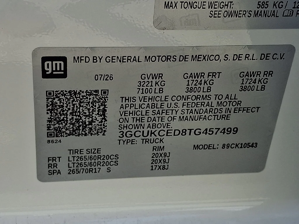 New 2026 Summit White Chevrolet Custom Trail Boss image 19