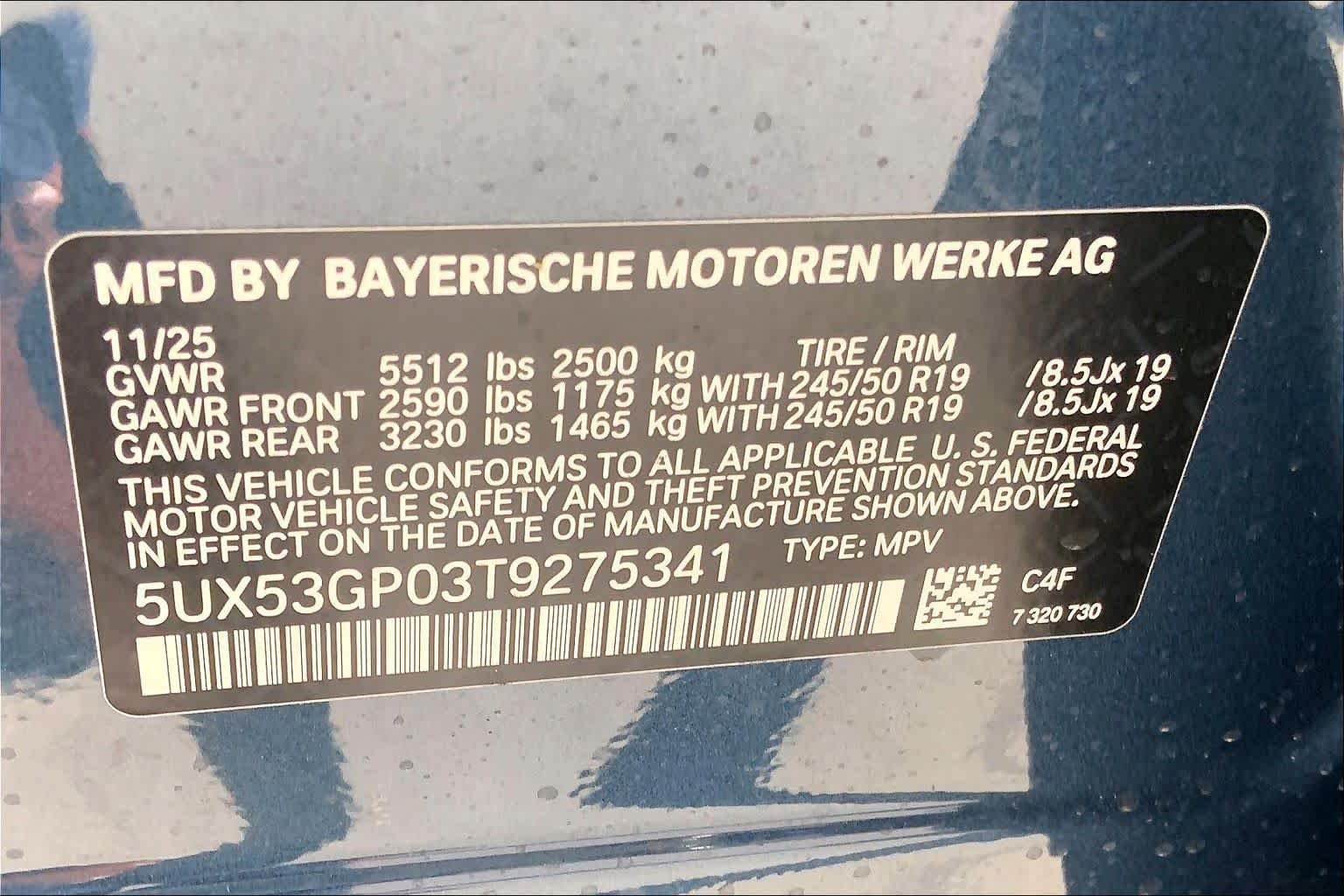 Used 2026 Arctic Race Blue Metallic BMW 30 xDrive image 18