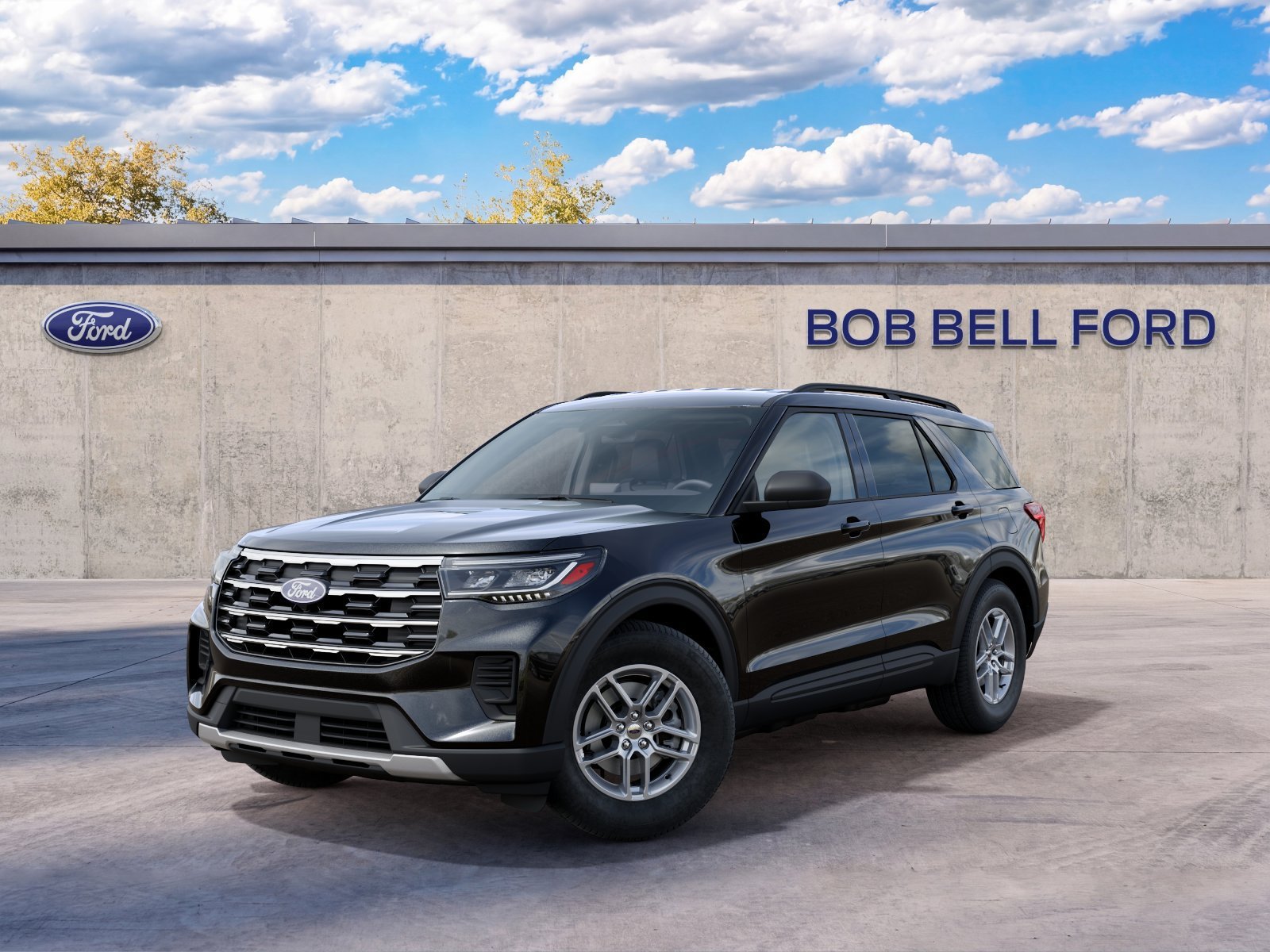 New 2027 Agate Black Metallic Ford Active image 2
