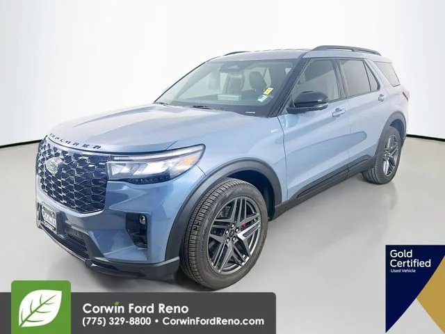 Certified Used 2026 Vapor Blue Metallic Ford ST-Line image 4