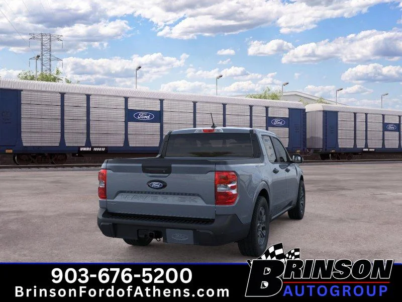 New 2026 Azure Gray Metallic Tri-Coat Ford XLT image 8