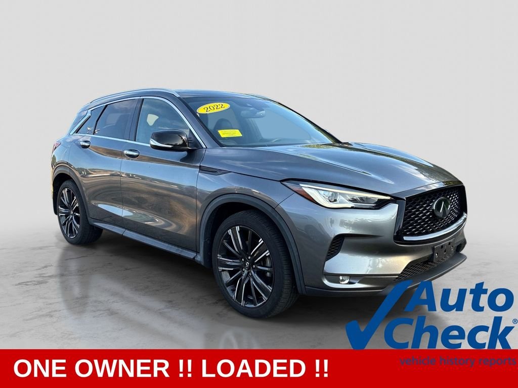 Used 2022 Gray INFINITI LUXE image 3